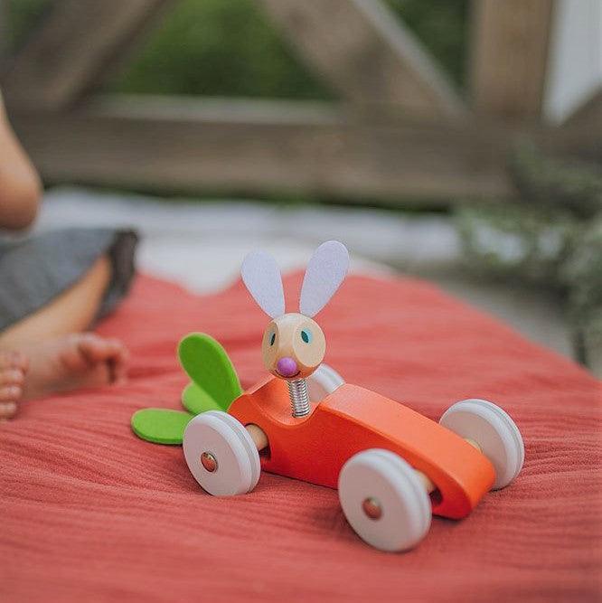 Janod Lapin Carrot Car (wood)