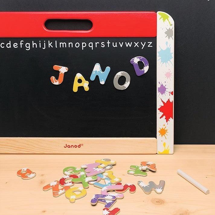 Janod: tablica wisząca 3w1 Splash Wall Blackboard - Noski Noski
