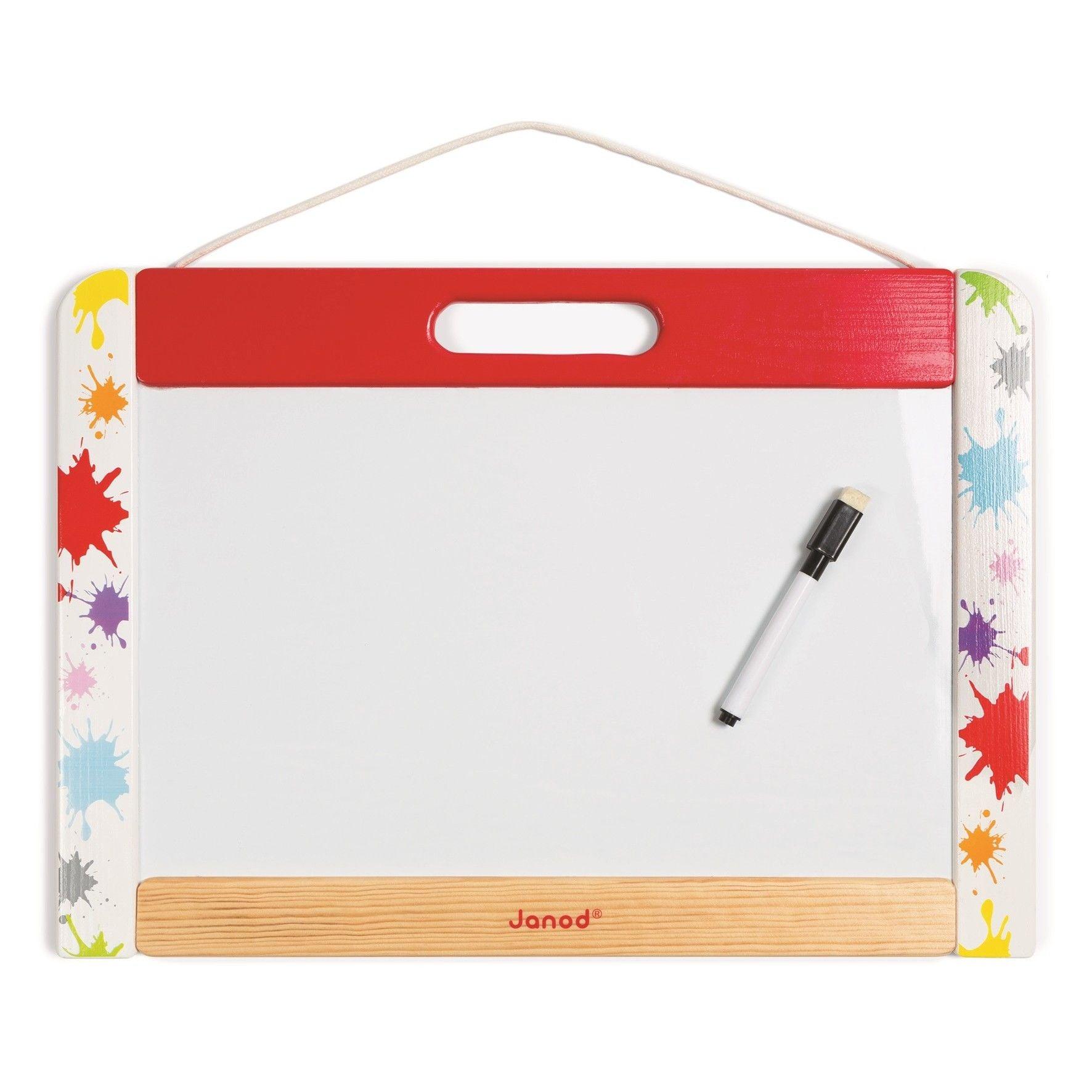 Janod: tablica wisząca 3w1 Splash Wall Blackboard - Noski Noski
