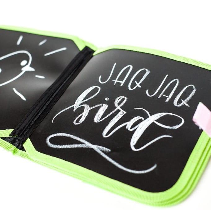 Jaq Jaq Bird: książka do rysowania z kredą Doodle It & Go Book - Noski Noski