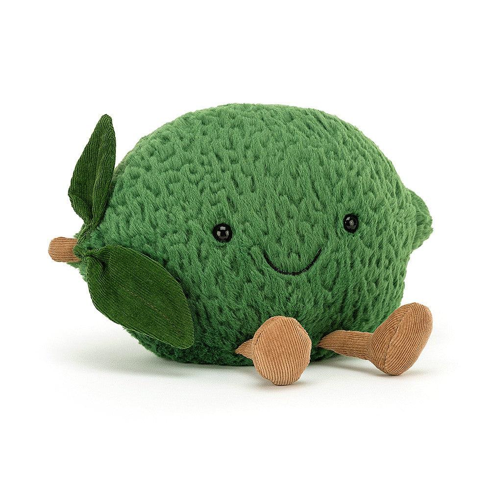 Jellycat: mała przytulanka limonka Amuseable Lime 15 cm - Noski Noski