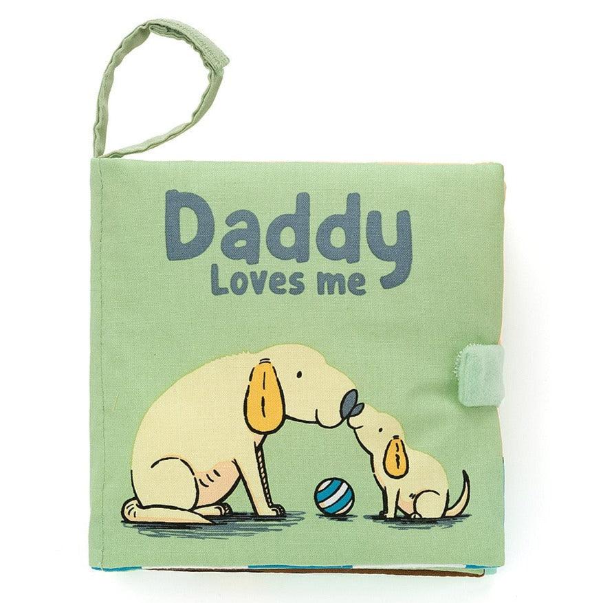 Jellycat: materiałowa książeczka Daddy Loves Me - Noski Noski