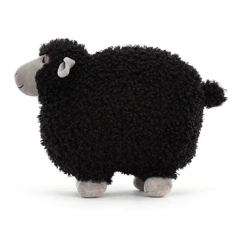 Jellycat: przytulanka czarna owca Rolbie Sheep Black 28 cm - Noski Noski