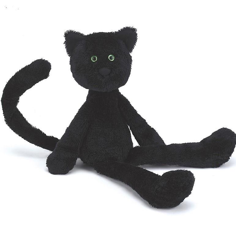 Jellycat: przytulanka czarny kot Casper 38 cm - Noski Noski