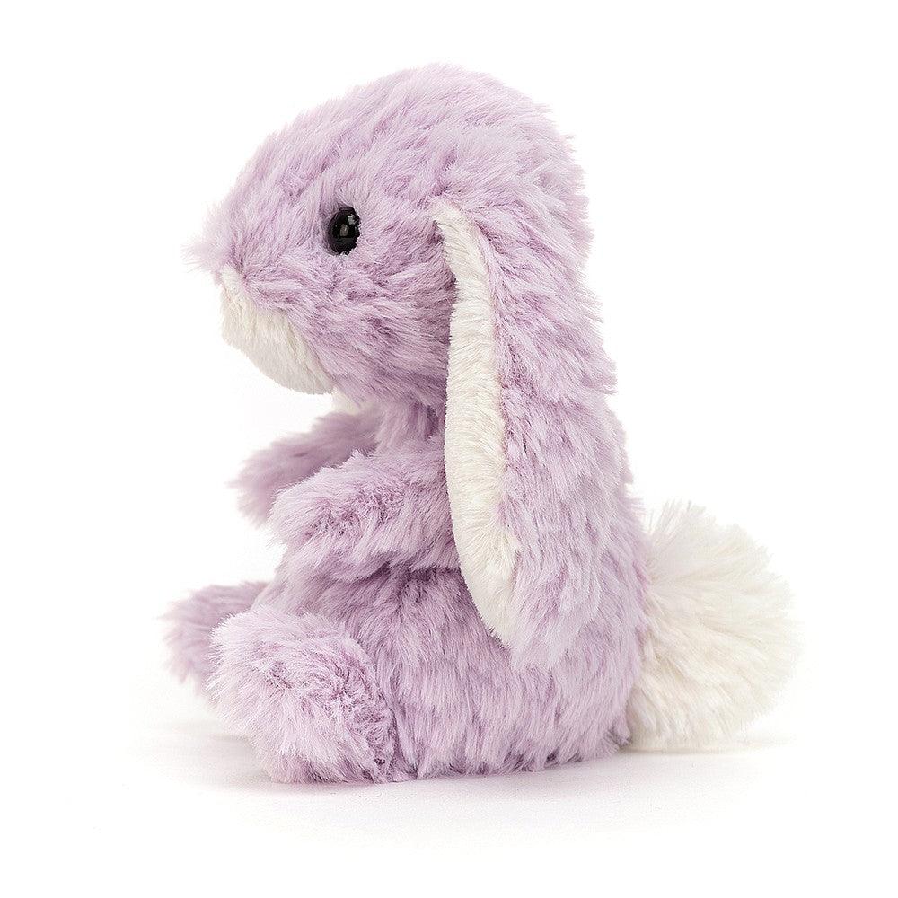 Jellycat: przytulanka króliczek lawendowy Yummy 15 cm - Noski Noski