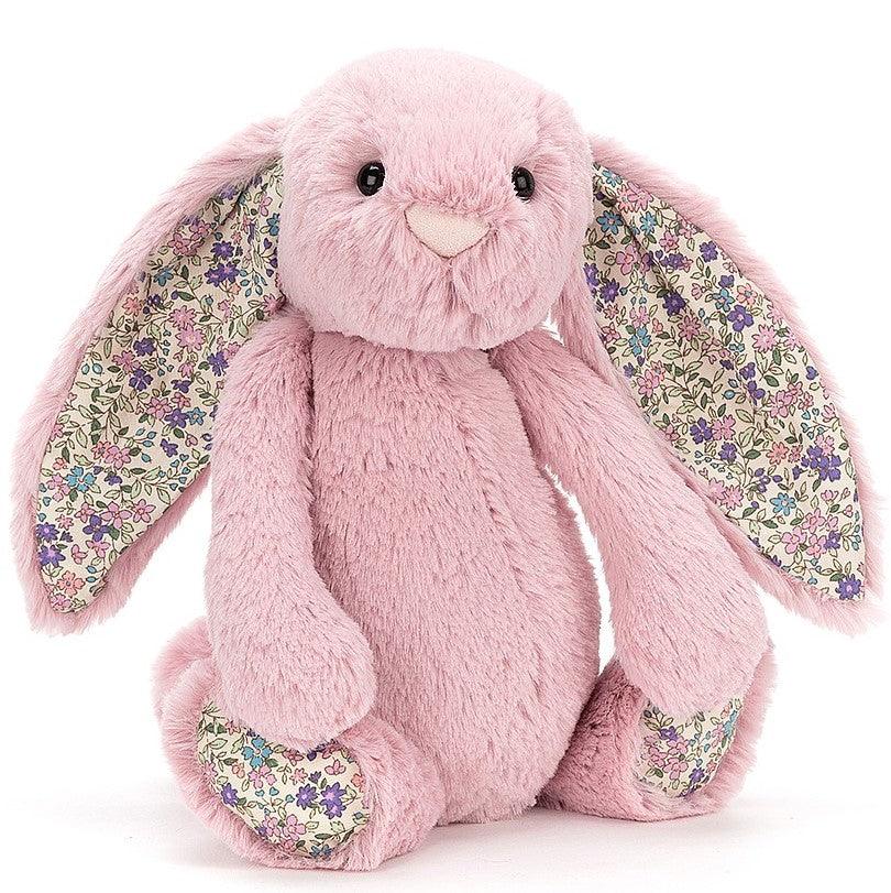 Jellycat: przytulanka króliczek wzorzyste uszy Bashful Bunny 31 cm - Noski Noski