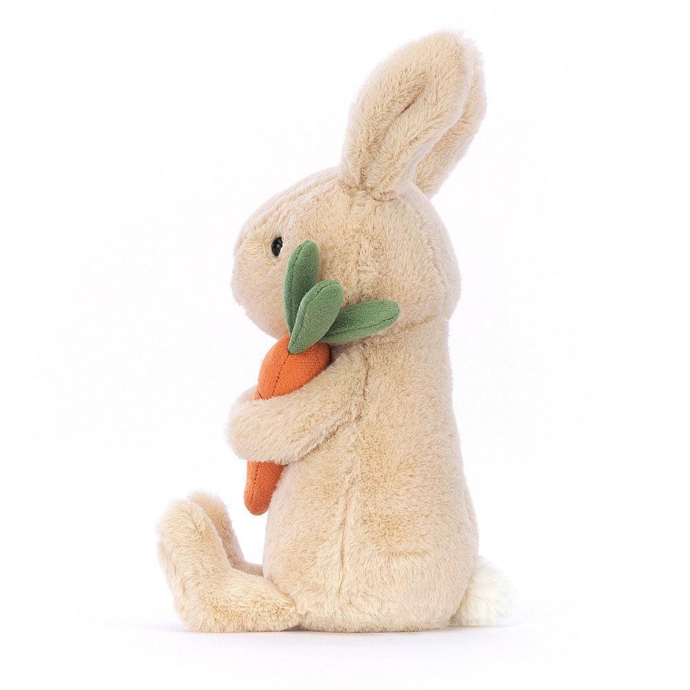 Jellycat: przytulanka króliczek z marchewką Bonnie Bunny With Carrot 15 cm - Noski Noski