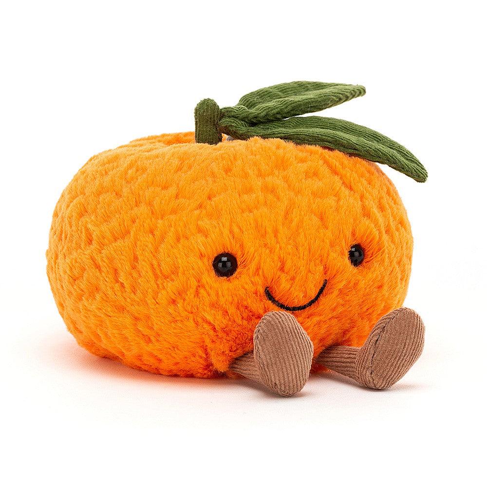 Jellycat: przytulanka mandarynka mini Amuseable Clementine 9 cm - Noski Noski