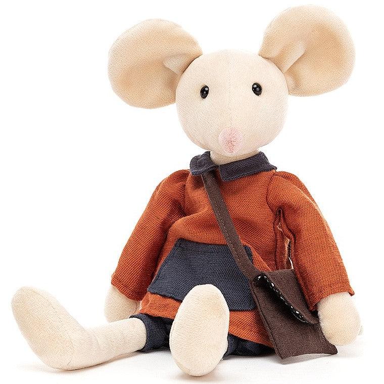 Jellycat: przytulanka myszka Pedlar Mouse 31 cm - Noski Noski