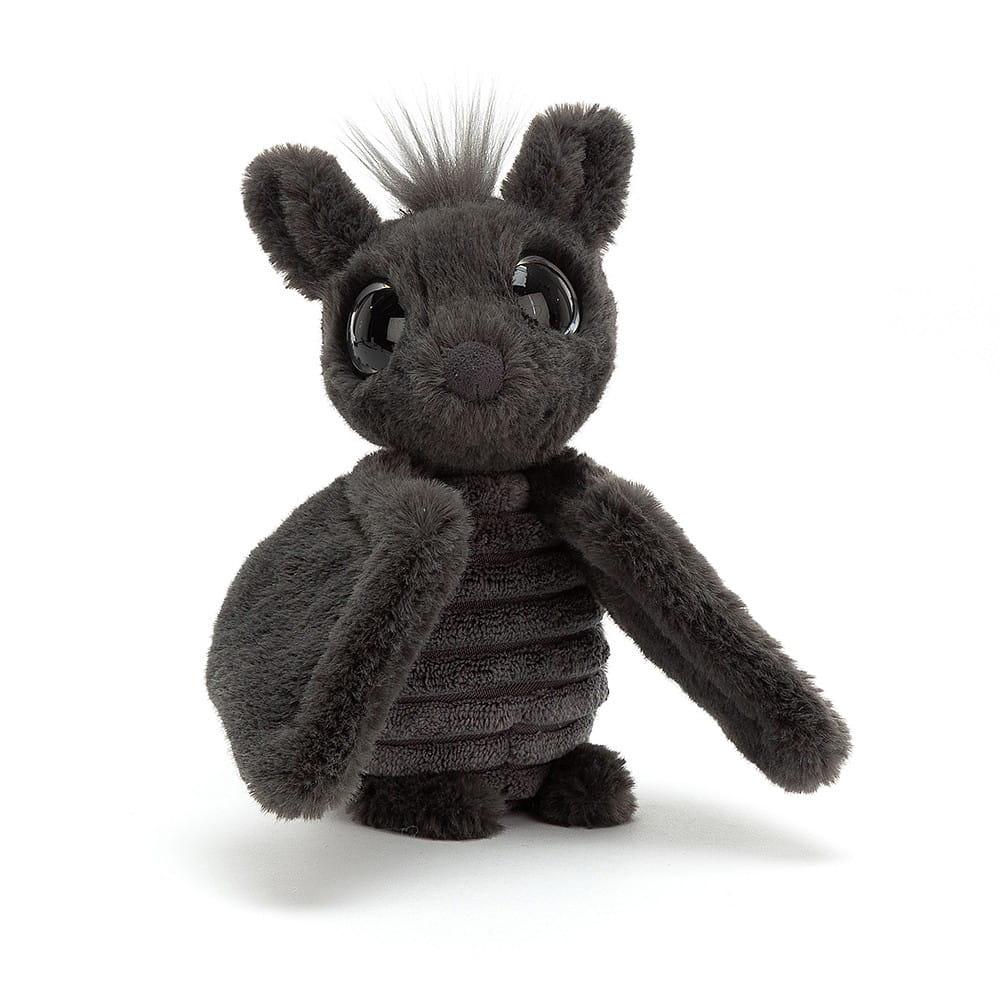 Jellycat: przytulanka nietoperz Frizzles 18 cm - Noski Noski
