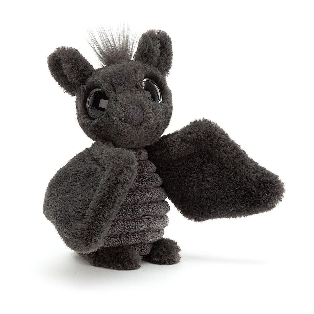 Jellycat: przytulanka nietoperz Frizzles 18 cm - Noski Noski