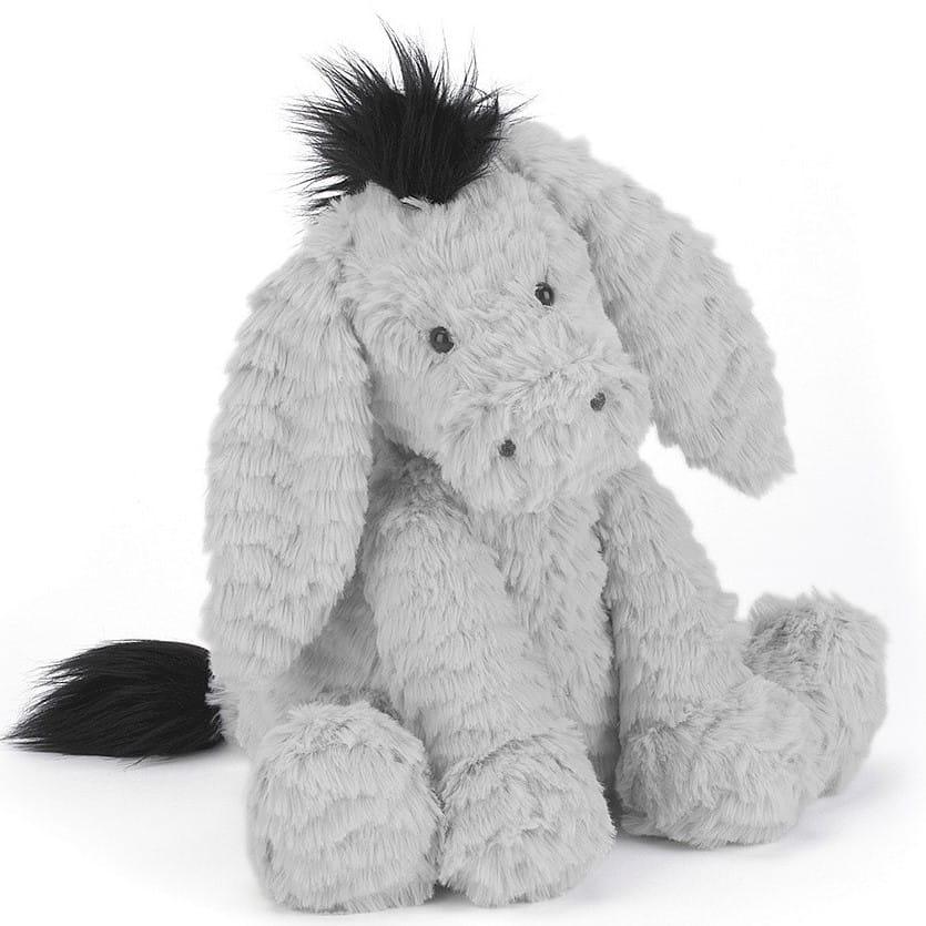 Jellycat: przytulanka osiołek Fuddlewuddle Donkey 23 cm - Noski Noski