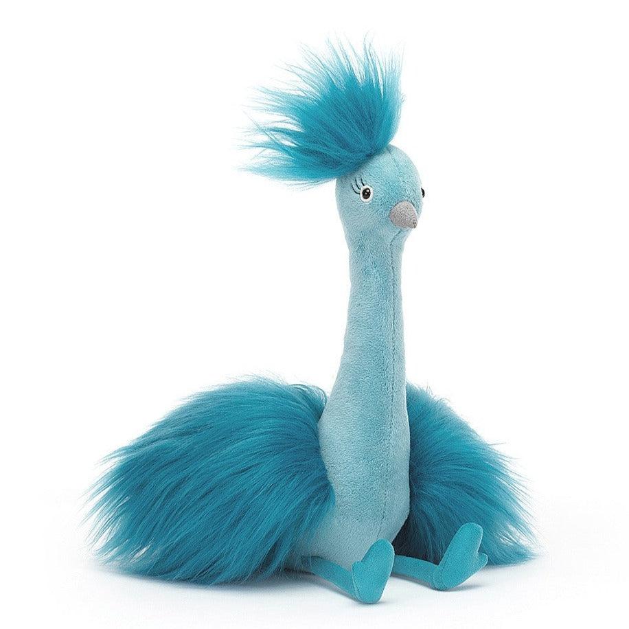 Jellycat: przytulanka paw Fou Fou Peacock 20 cm - Noski Noski