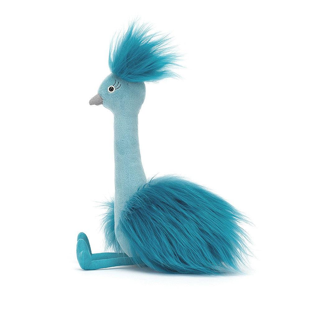 Jellycat: przytulanka paw Fou Fou Peacock 20 cm - Noski Noski