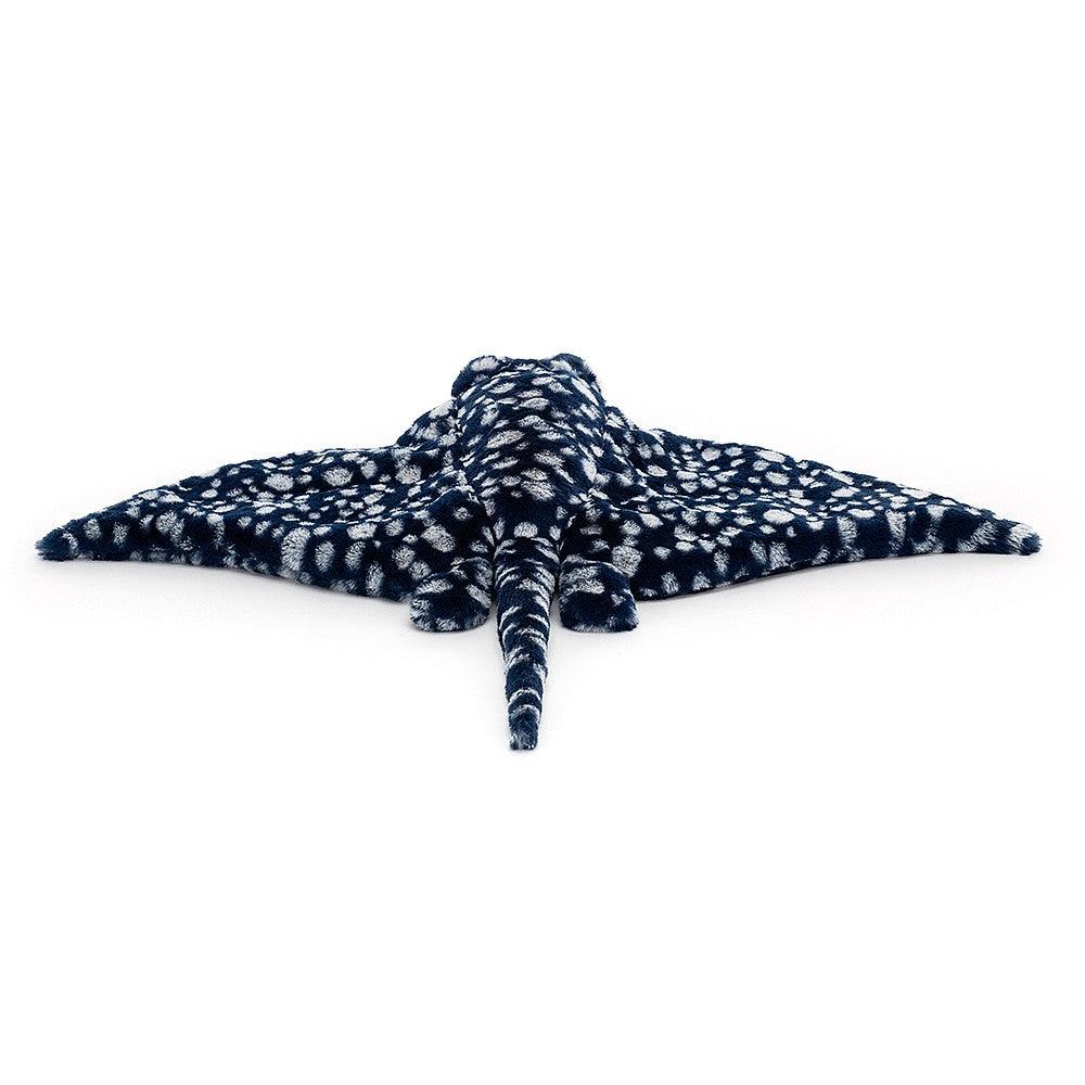 Jellycat: przytulanka płaszczka Ripple Leopard Ray 60 cm - Noski Noski