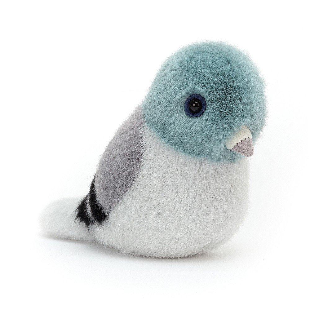 Jellycat: przytulanka ptaszek gołąb Birdling Pigeon 10 cm - Noski Noski