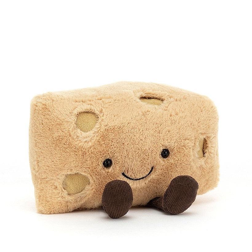 Jellycat: przytulanka ser szwajcarski Amuseable Swiss Cheese 13 cm - Noski Noski