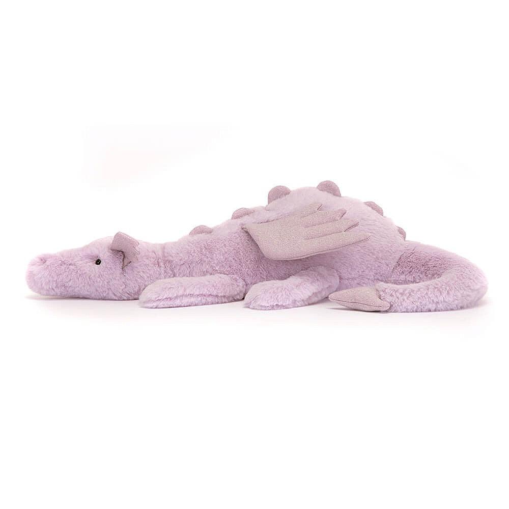 Jellycat: przytulanka smok Lavender Dragon 50 cm - Noski Noski