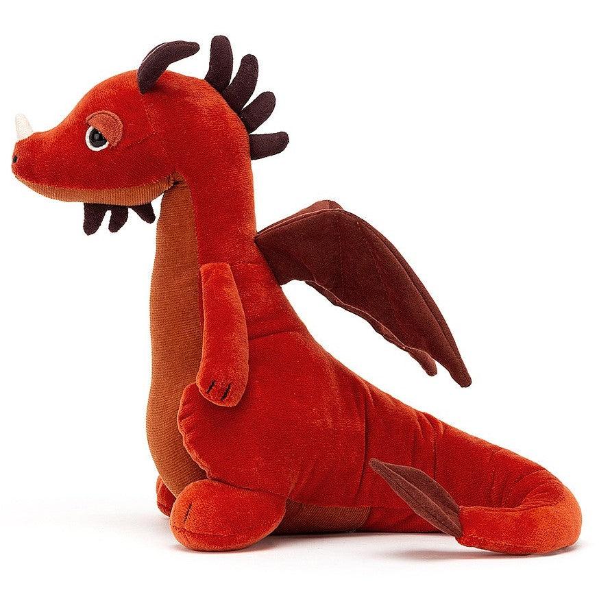 Jellycat: przytulanka smok Paprika Dragon 25 cm - Noski Noski