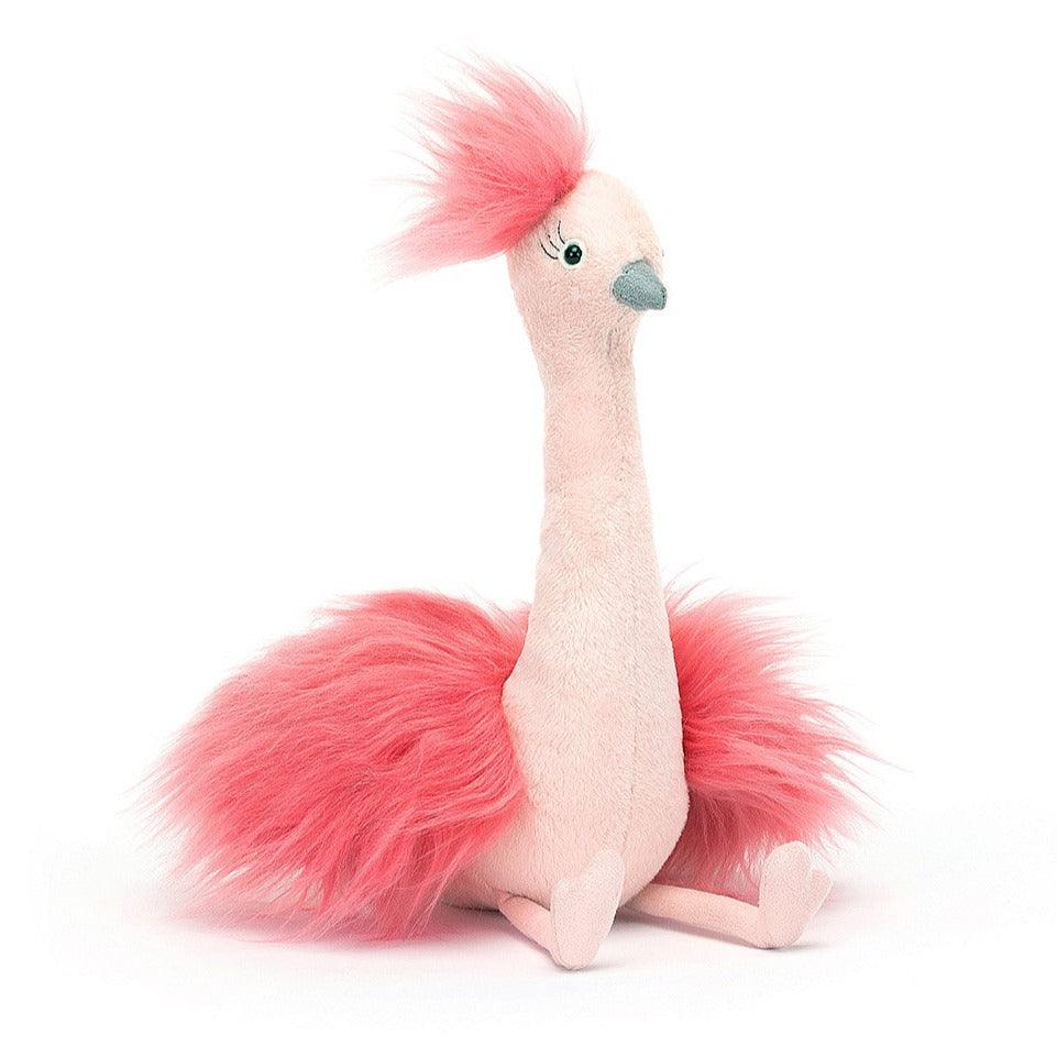 Jellycat: przytulanka struś Fou Fou Ostrich 20 cm - Noski Noski
