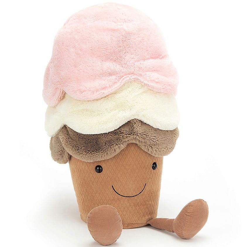 Jellycat: przytulanka wielkie lody Amuseable Ice Cream 50 cm - Noski Noski