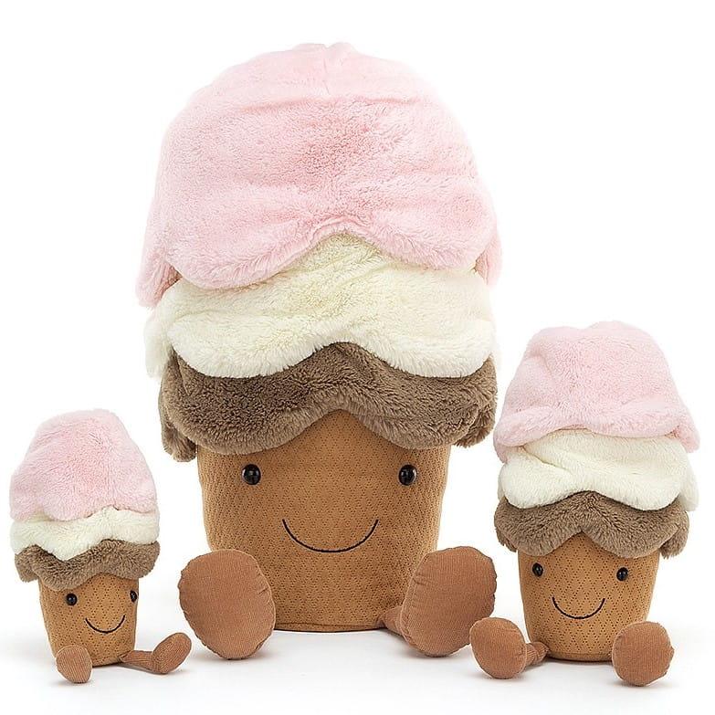 Jellycat: przytulanka wielkie lody Amuseable Ice Cream 50 cm - Noski Noski