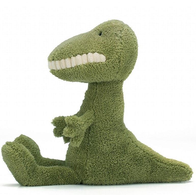 Jellycat: uśmiechnięta przytulanka dinuś Toothy T-Rex 36 cm - Noski Noski