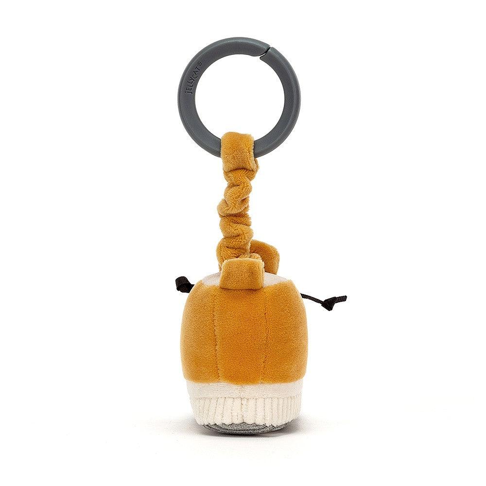 Jellycat: wibrująca zawieszka but Amuseable Kicketty Sneaker Jitter 9 cm - Noski Noski