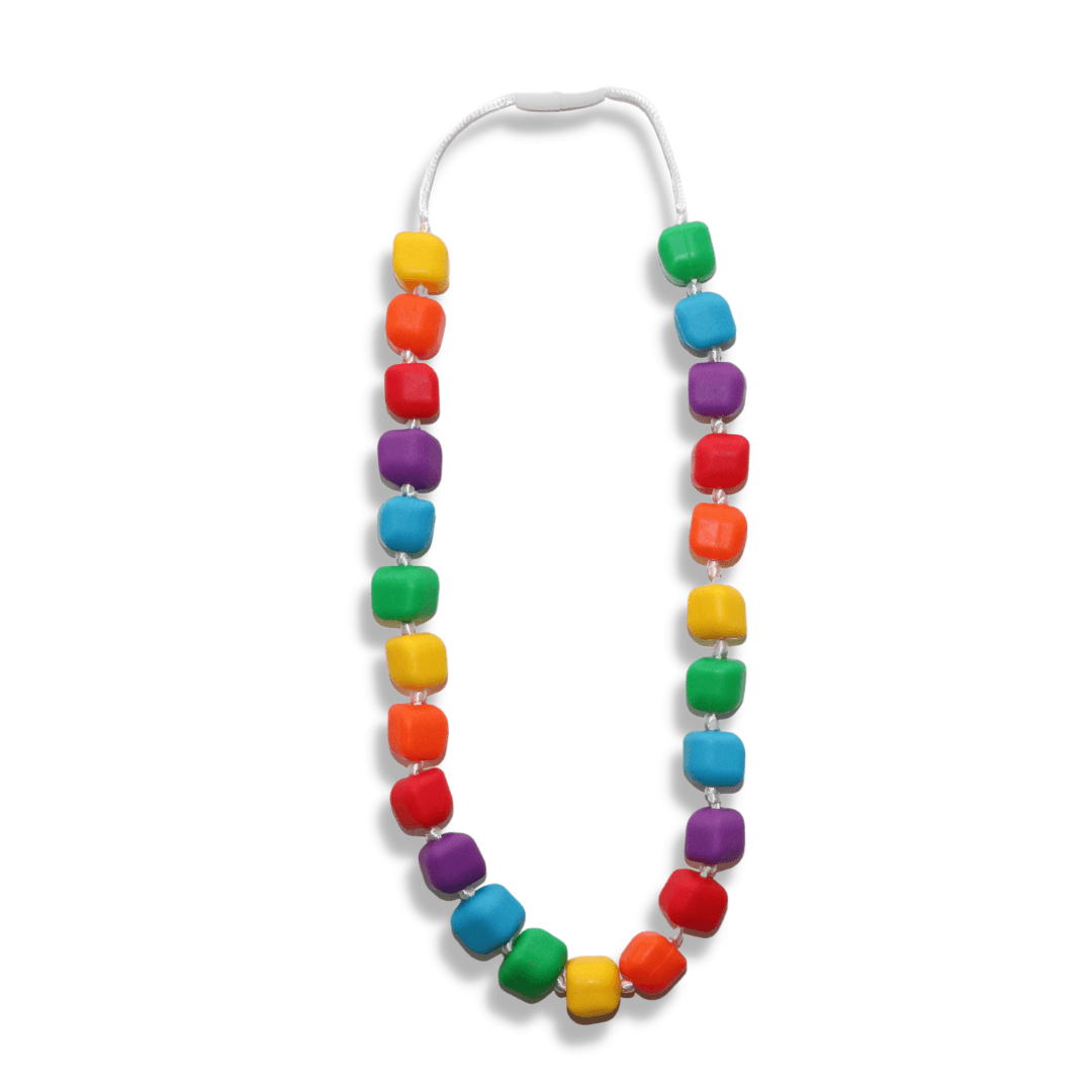 Jellystone Designs: naszyjnik silikonowe korale dla dzieci Princess and the Pea Necklace - Noski Noski