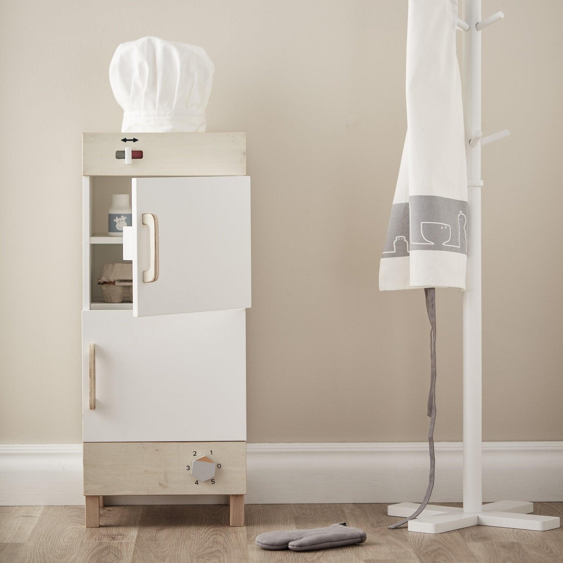 Kid's Concept: drewniana lodówka z zamrażarką Kid's Bistro - Noski Noski