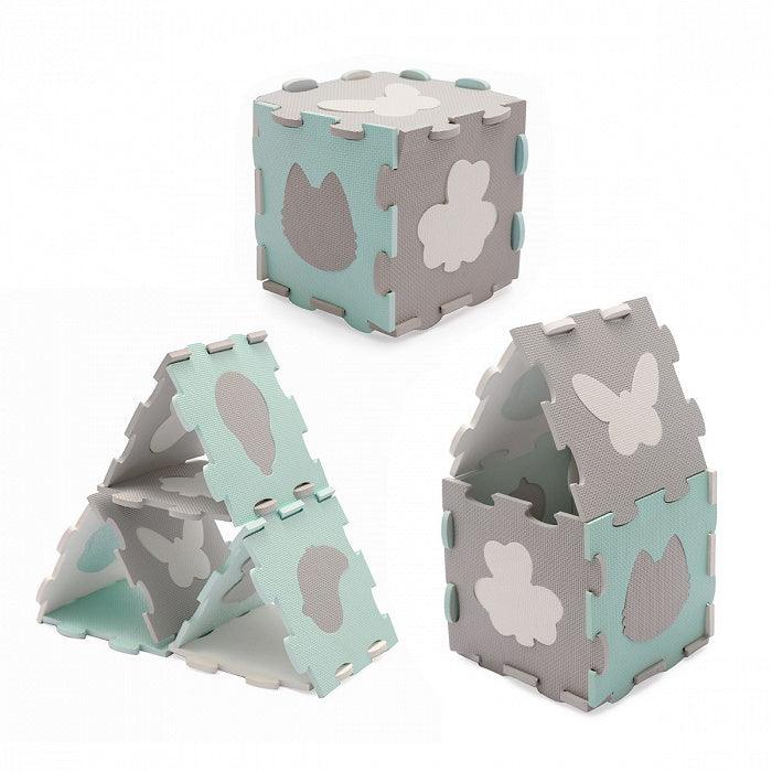 Kinderkraft: mata piankowa puzzle Luno Shapes - Noski Noski