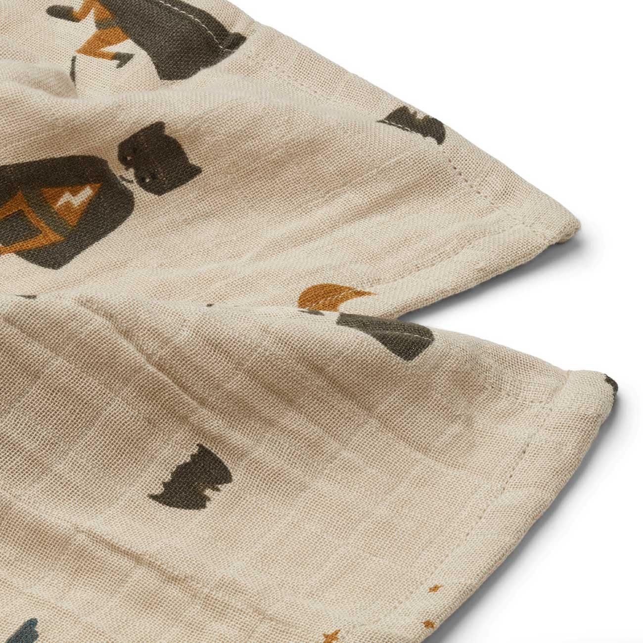 Liewood: pieluszki muślinowe Lewis 2-pack - Noski Noski