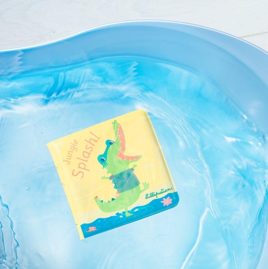Lilliputiens: książeczka do kąpieli krokodyl Jungle Splash - Noski Noski