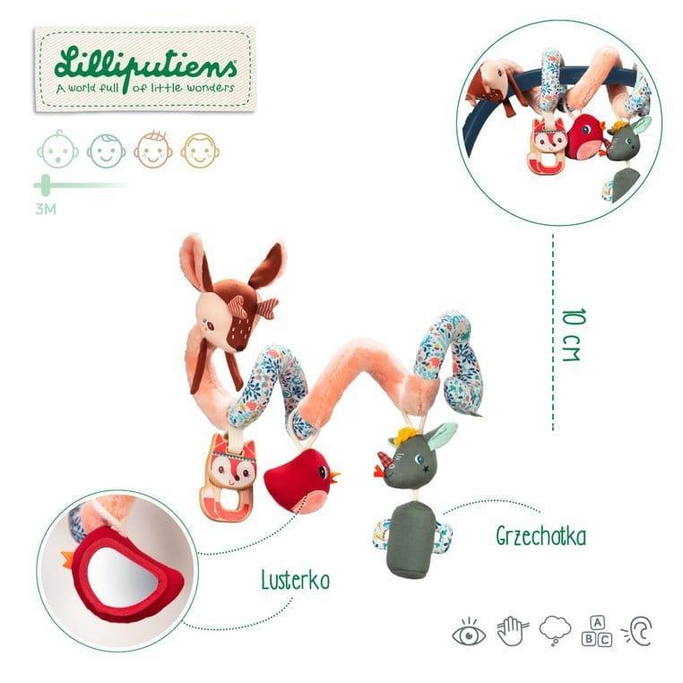 Lilliputiens: spirala do wózka Las - Noski Noski