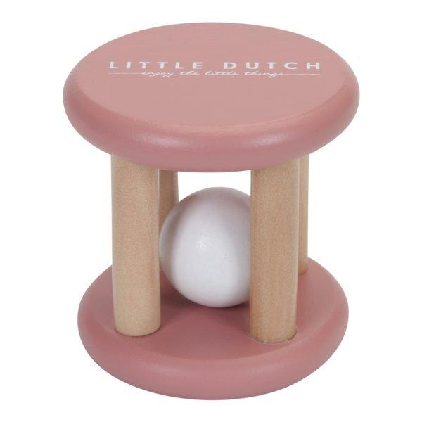 Little Dutch: drewniana grzechotka Rattle Roller - Noski Noski