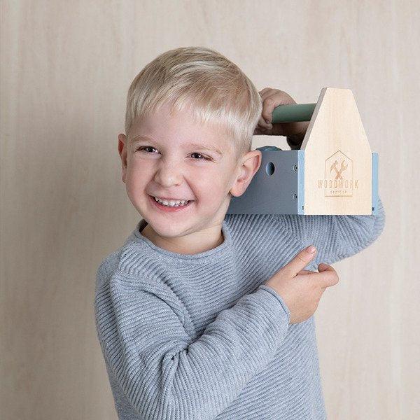 Little Dutch: drewniana skrzynka z narzędziami Toolbox - Noski Noski