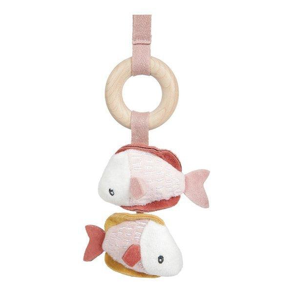Little Dutch: drewniany pałąk z zabawkami Baby Gym Ocean - Noski Noski