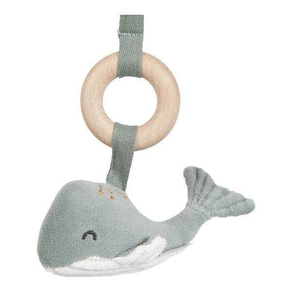 Little Dutch: drewniany pałąk z zabawkami Baby Gym Ocean - Noski Noski