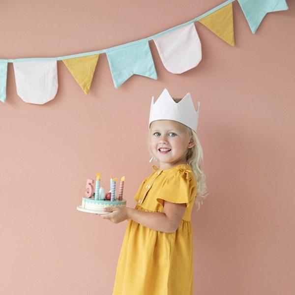 Little Dutch: drewniany tort urodzinowy Birthday Cake - Noski Noski