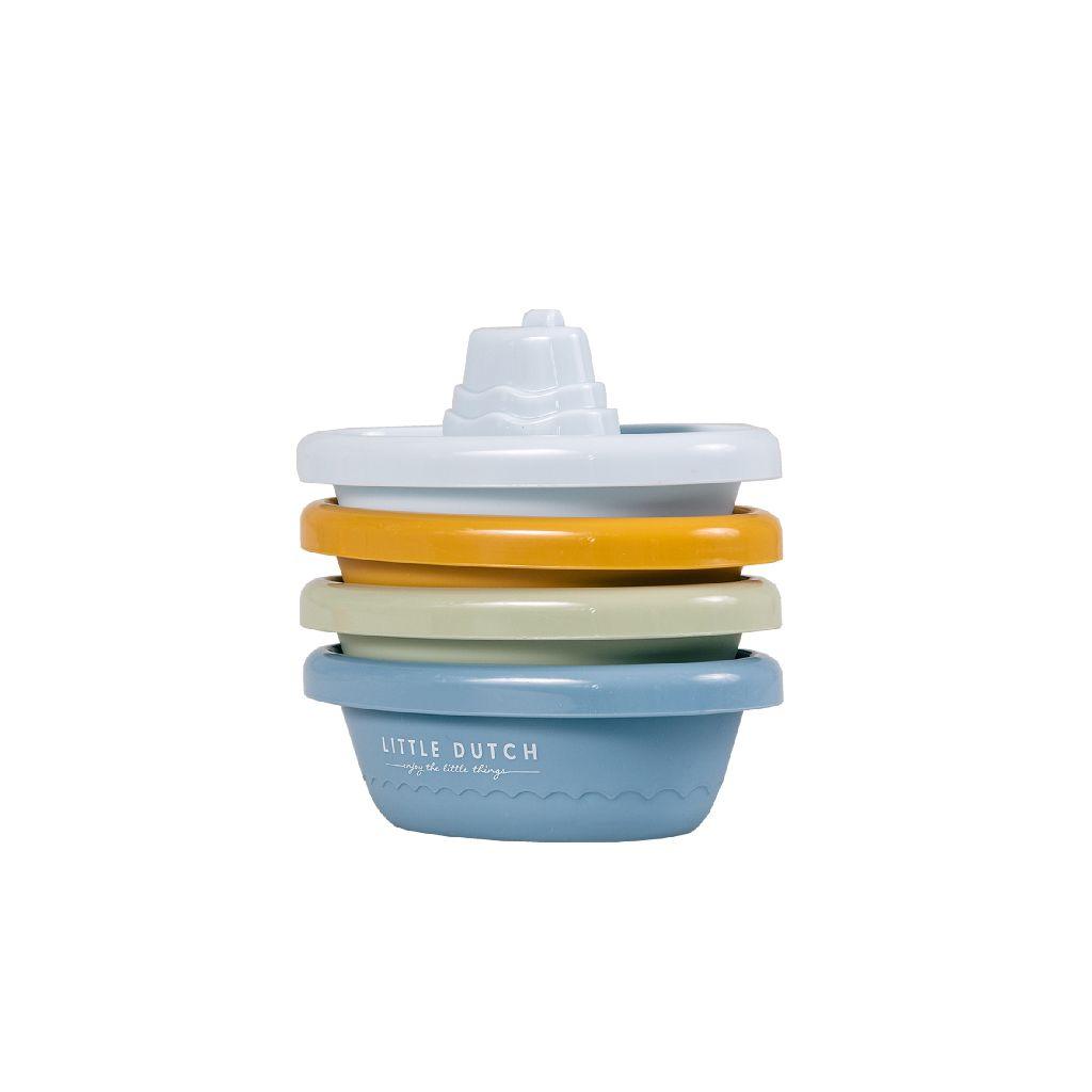 Little Dutch: łódeczki do kąpieli Stackable Bath Boats - Noski Noski