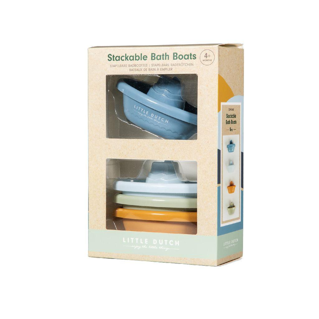 Little Dutch: łódeczki do kąpieli Stackable Bath Boats - Noski Noski