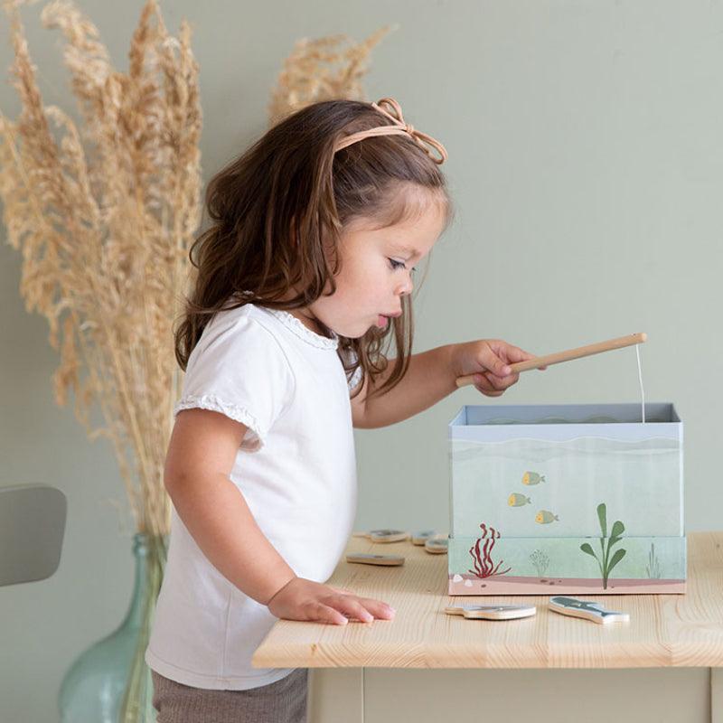 Little Dutch: magnetyczne rybki do łowienia Fishing Game - Noski Noski