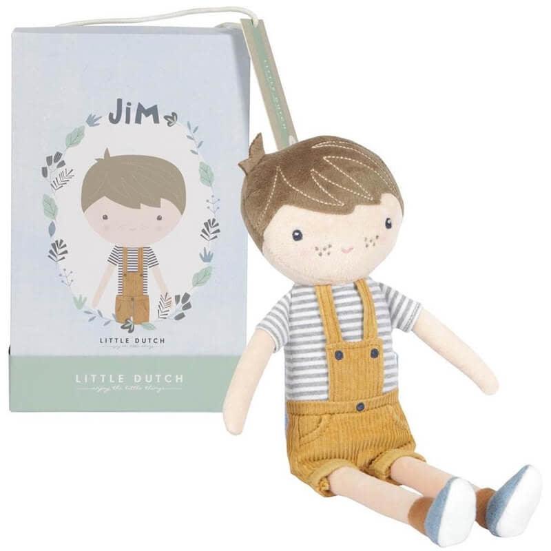 Little Dutch: materiałowa lalka Jim 35 cm - Noski Noski