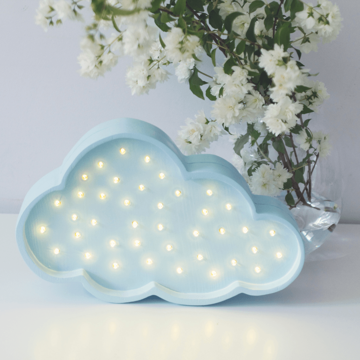 Little Lights: lampa chmurka Clouds Sky Blue - Noski Noski