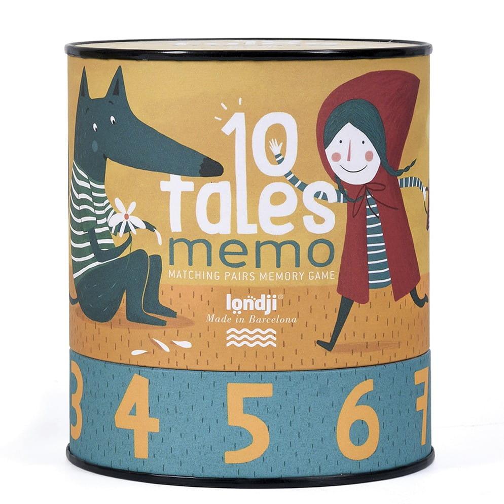Londji: gra memo nauka liczenia 10 Tales - Noski Noski