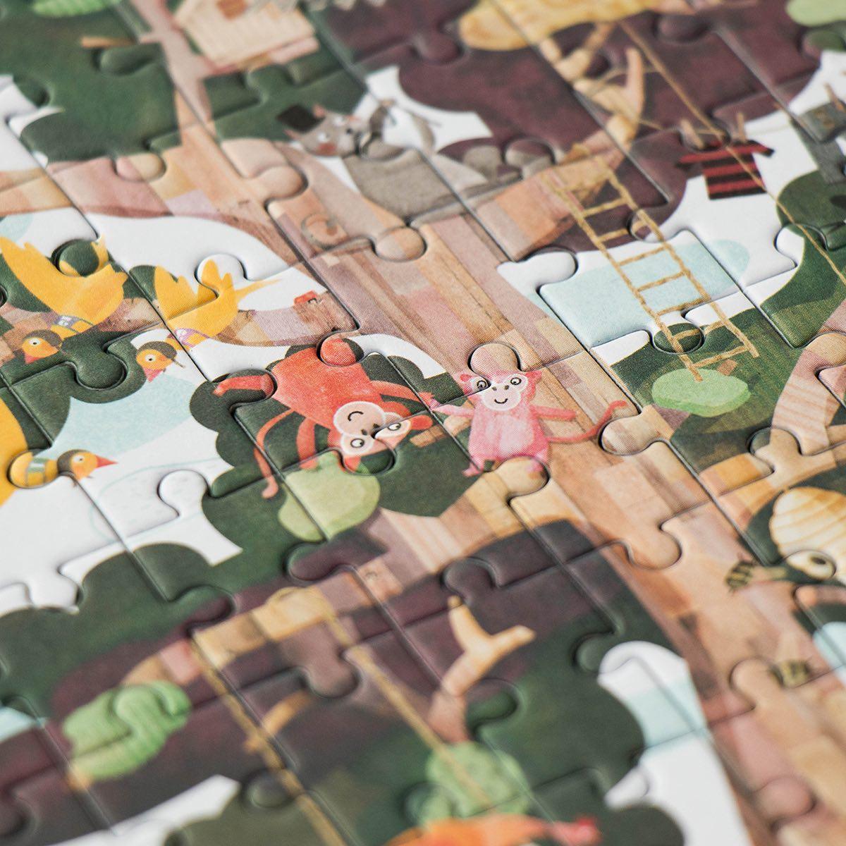 Londji puzzle kieszonkowe My Tree - Noski Noski