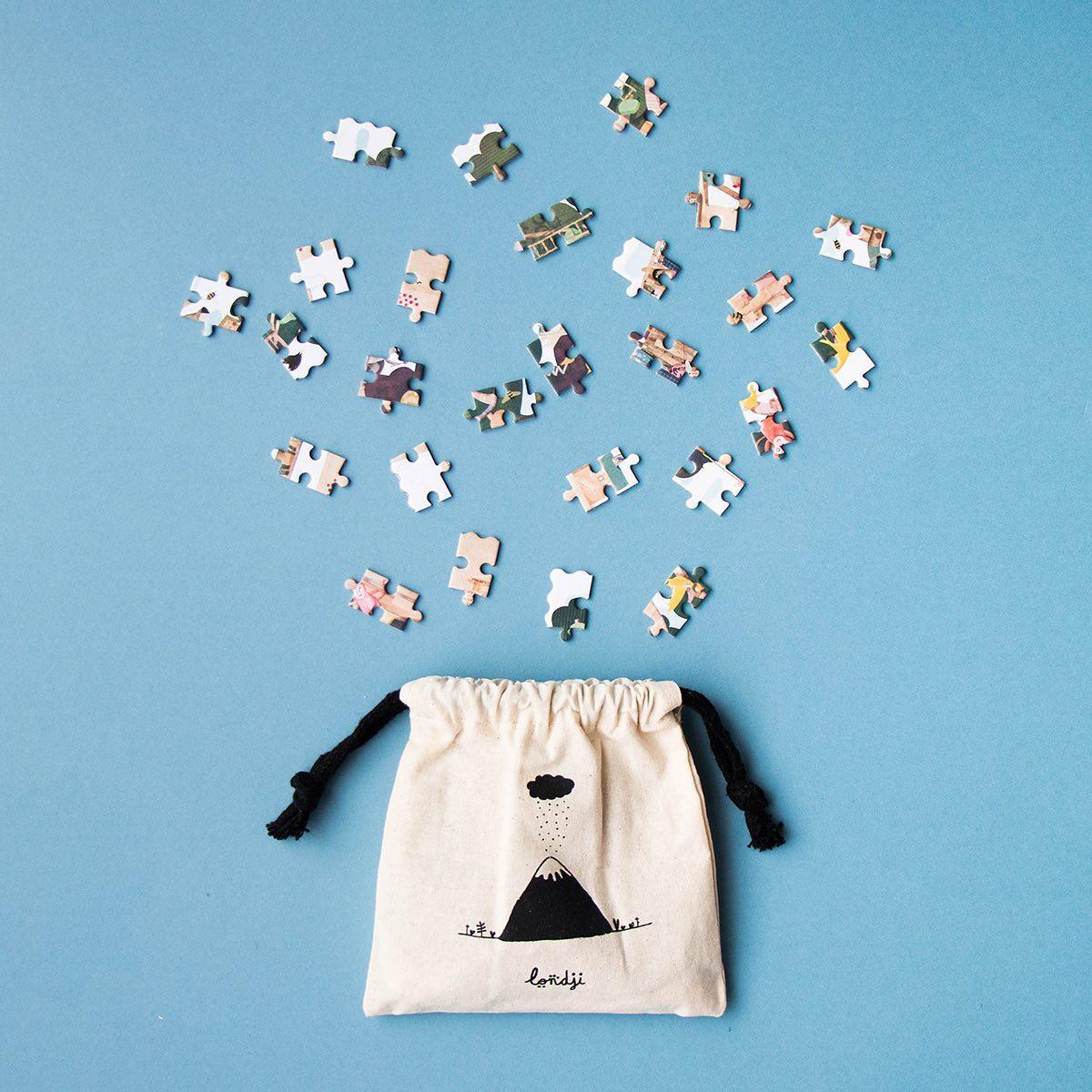 Londji puzzle kieszonkowe My Tree - Noski Noski