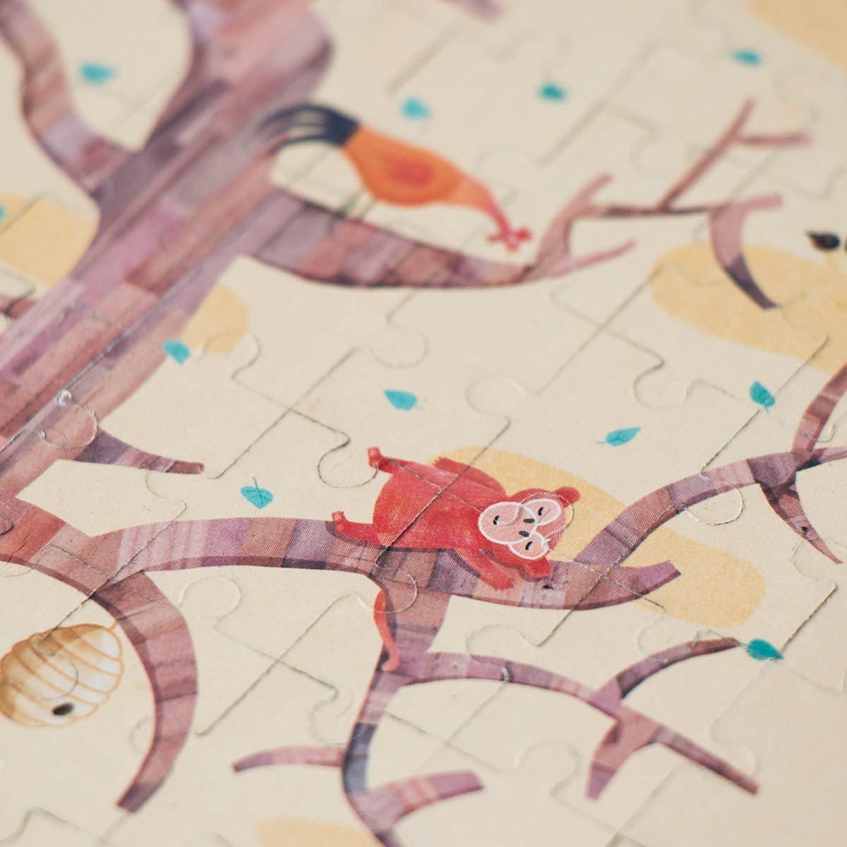 Londji puzzle kieszonkowe My Tree - Noski Noski