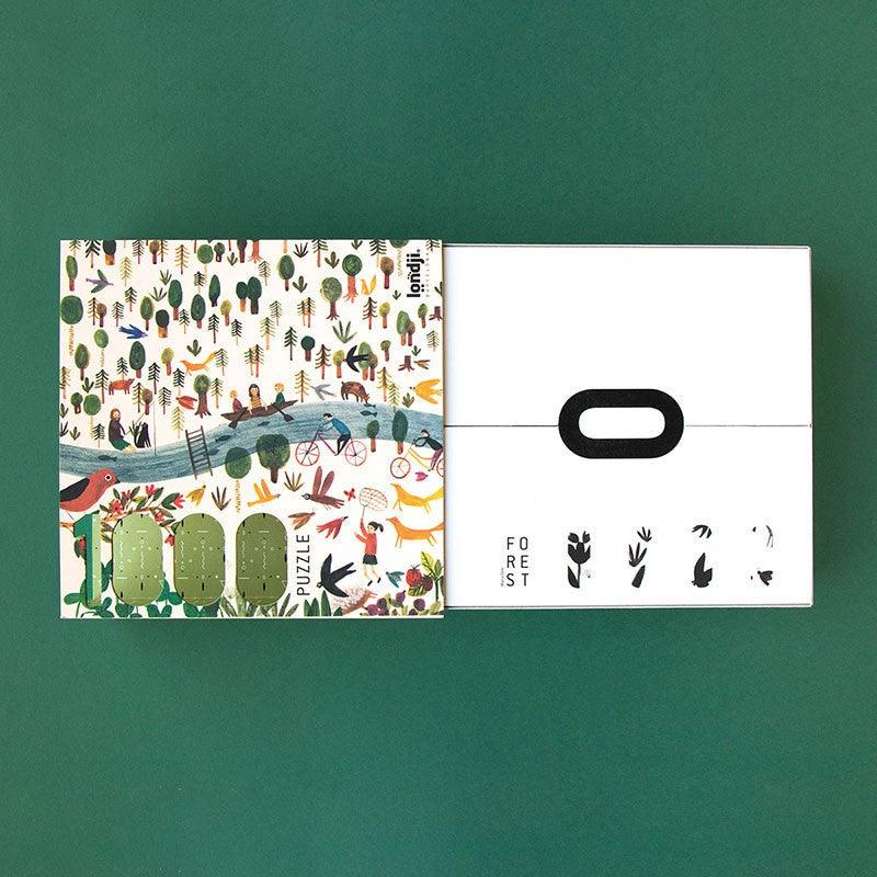 Londji: puzzle Las 1000 el. - Noski Noski