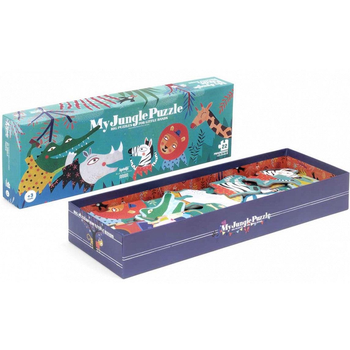 Londji: puzzle My Jungle Puzzle - Noski Noski